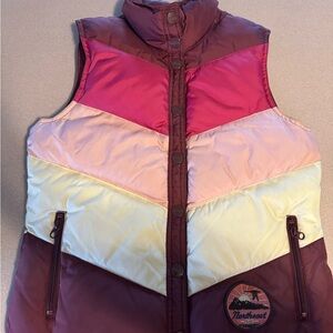 Old Navy Women’s Multicolor Puffer Vest